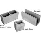 Blocos de concreto de vedação